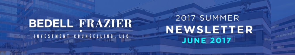 Bedell Frazier 2017 summer newsletter banner