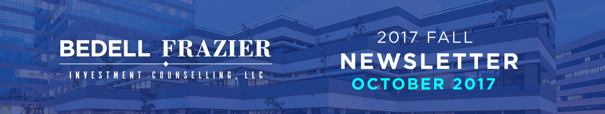 Bedell Frazier 2017 Fall newsletter banner