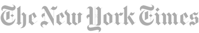 NYT logo grey